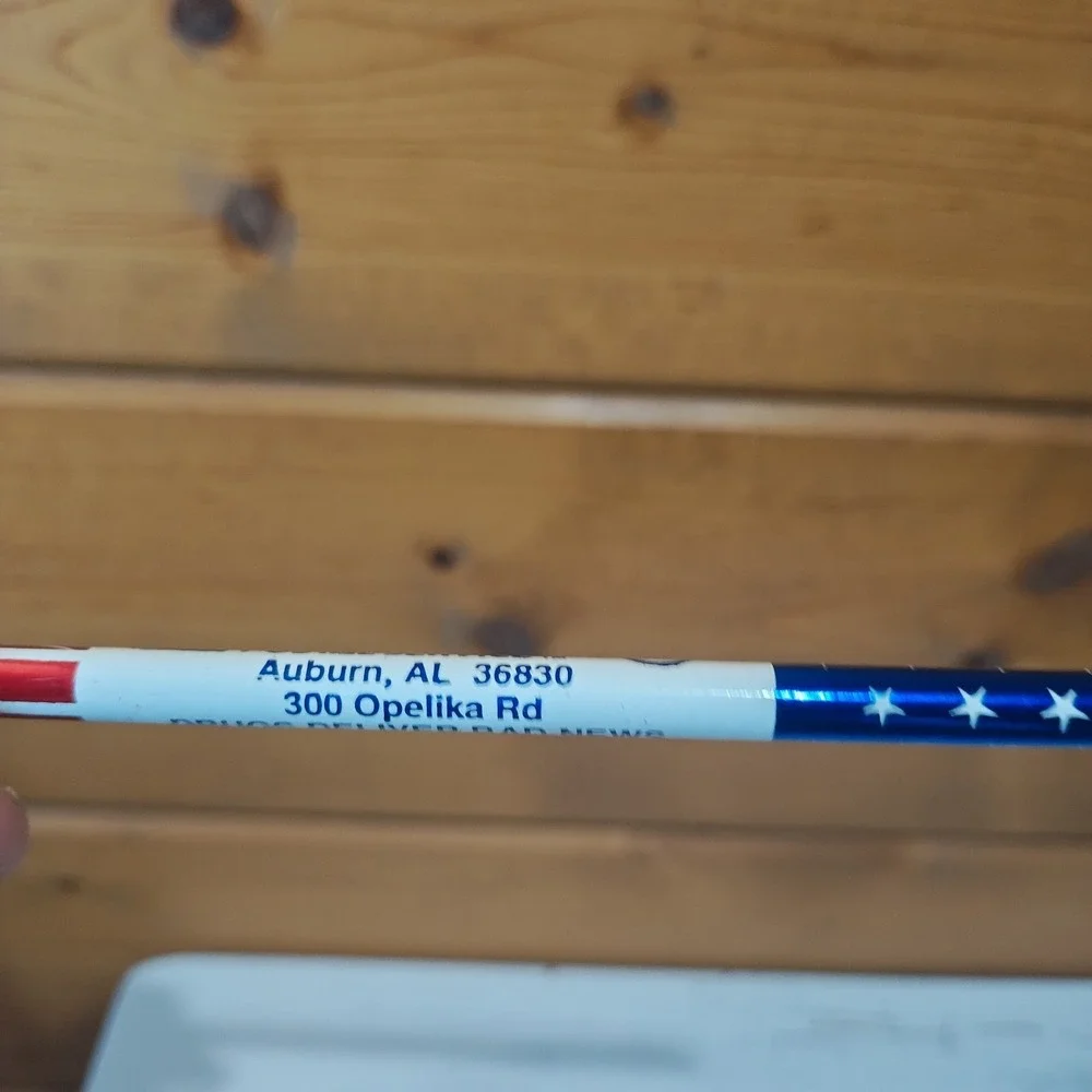 Vintage 1980s 80s Auburn University Tigers War Eagles Pencil Set of 5
